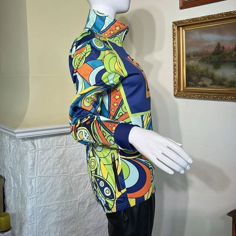 Hotel Zed Jakroo Bike Riding Multicoloured Jacket - Picture 4 of 14